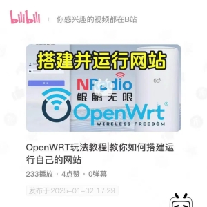 OpenWRT玩法教程|教你如何搭建运行自己的网站