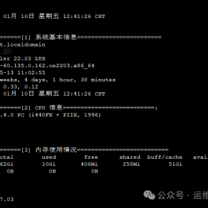 Linux一键巡检脚本，建议收藏！